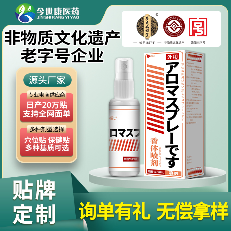 香體噴劑